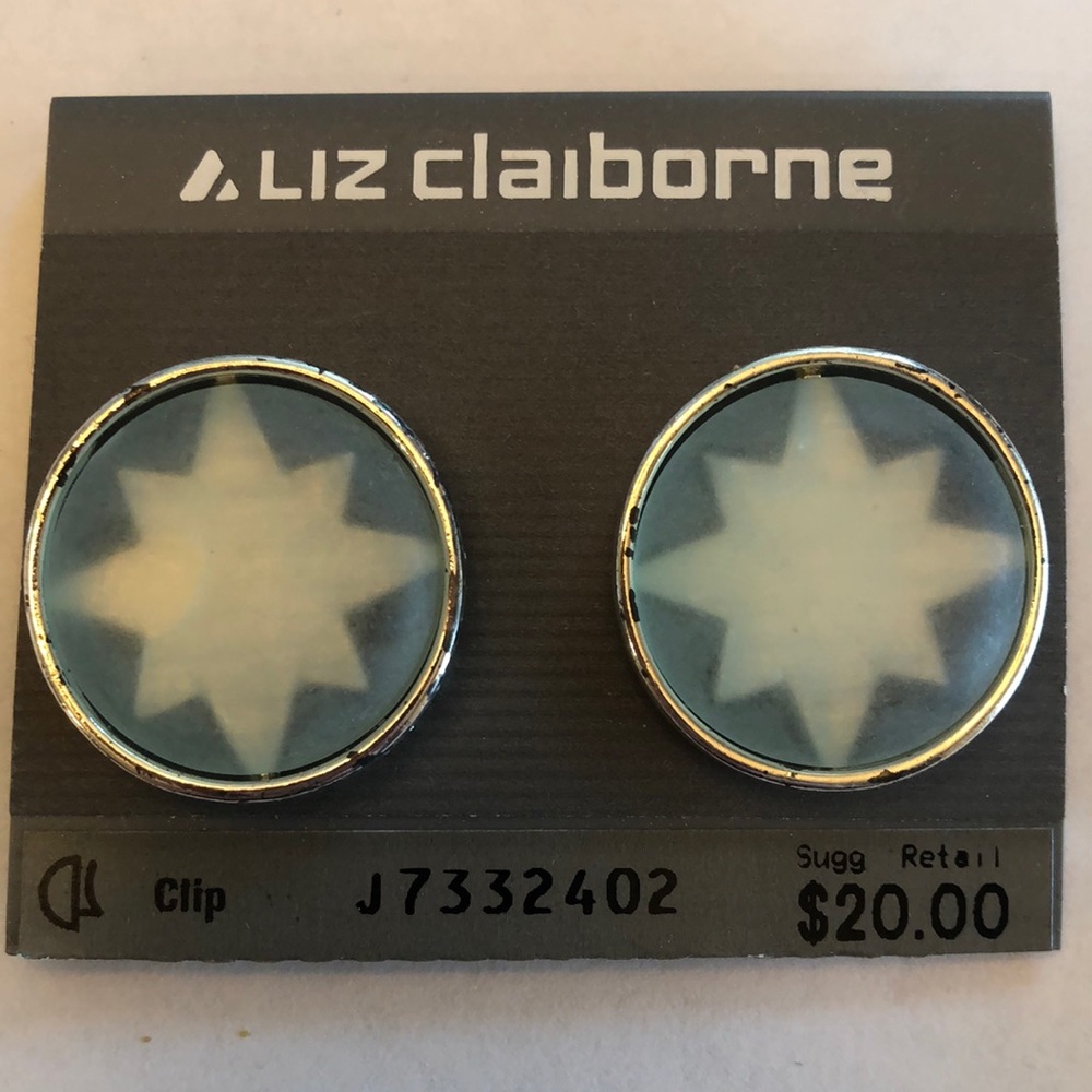 Liz Claiborne clip on earrings